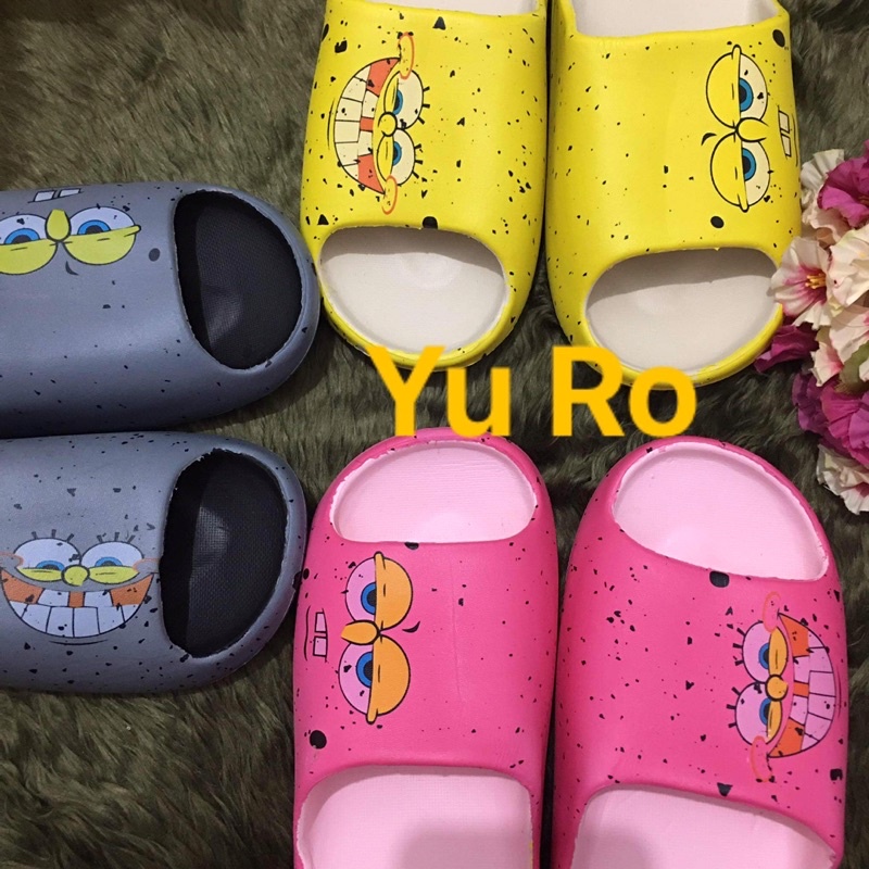 Spongebob Yeezy Inspired Slide | Shopee Philippines