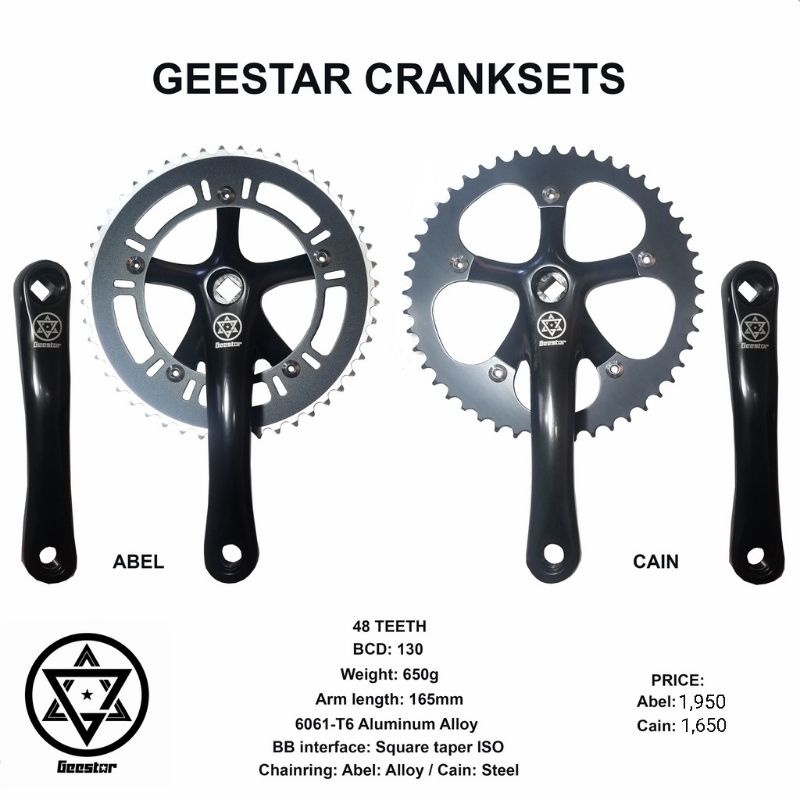 165mm crankset single store speed