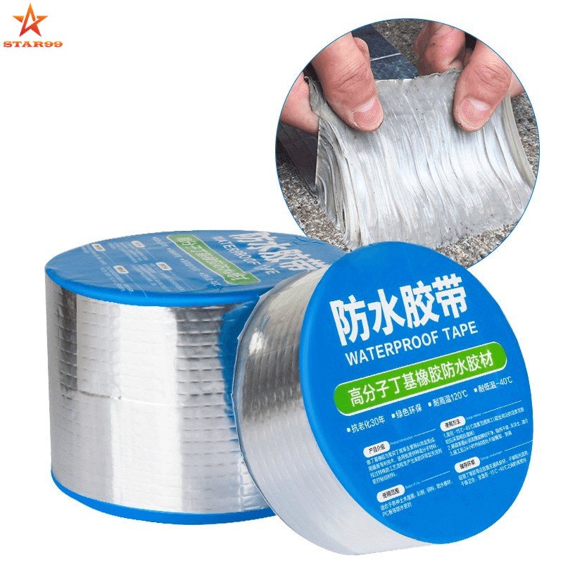 Leaky Quick Repair Adhesive Foil Tape Butyl Super Sticky Waterproof ...