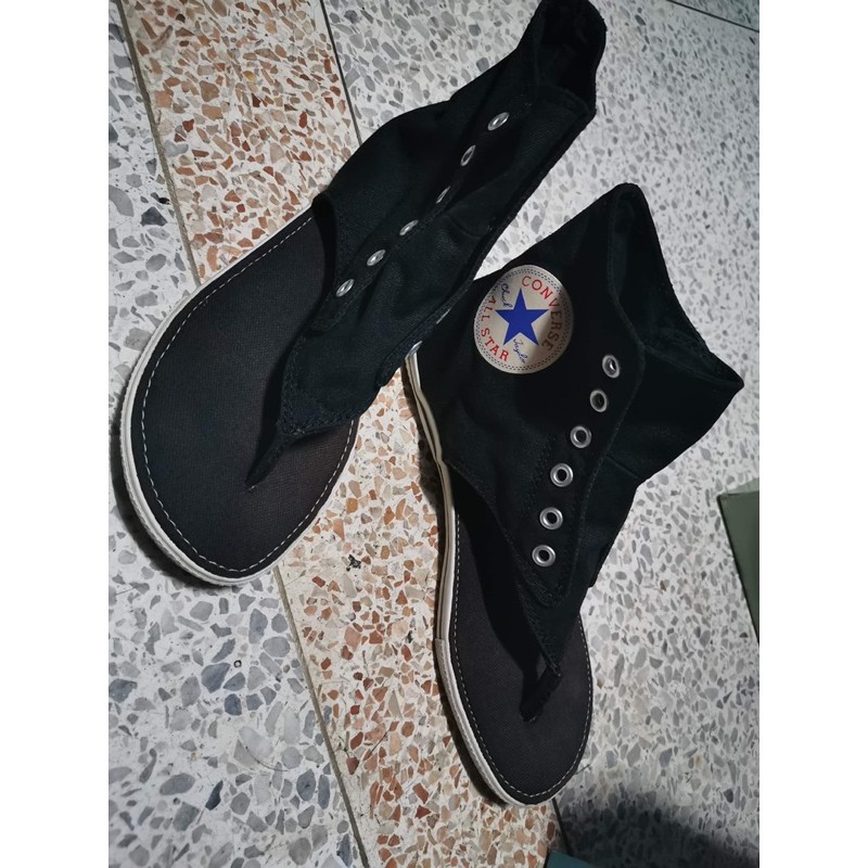 Open toe store converse