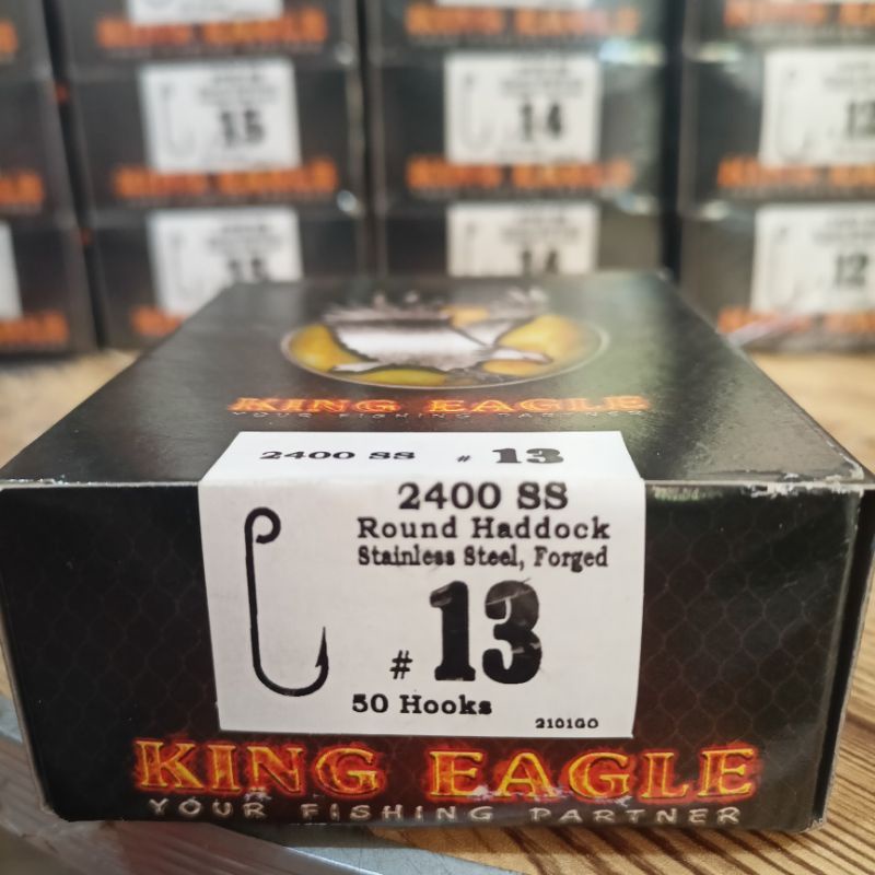 King Eagle Stainless Round Haddock Hooks Shopee Philippines