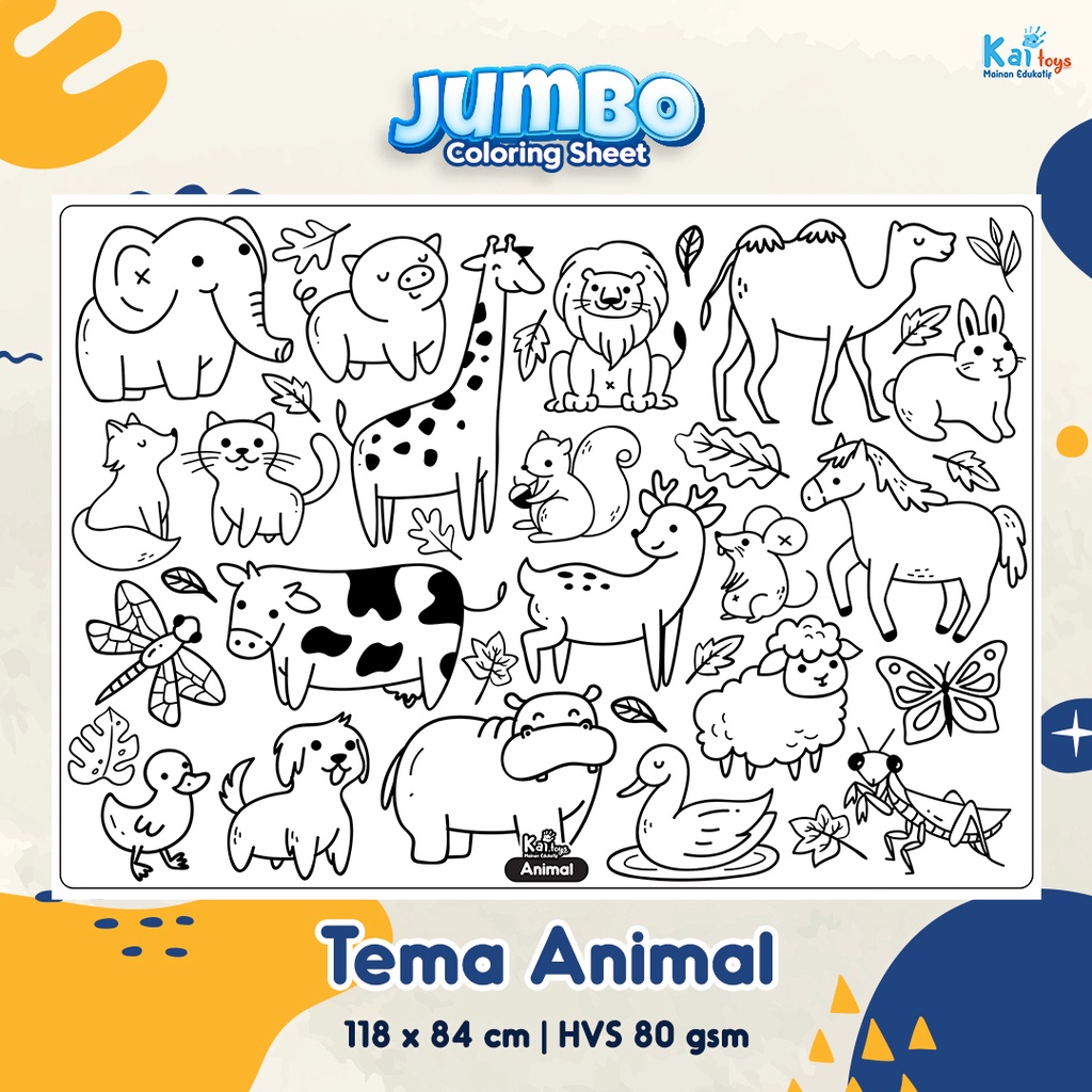 Jumbo Coloring Sheet/Giant Doodle A0/Giant Coloring Poster/Giant Coloring Paper Children's Toys ...