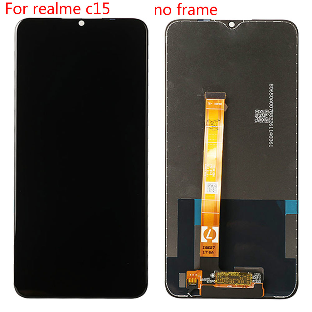 Original For OPPO Realme C15 LCD Display + Touch Screen Replacement ...