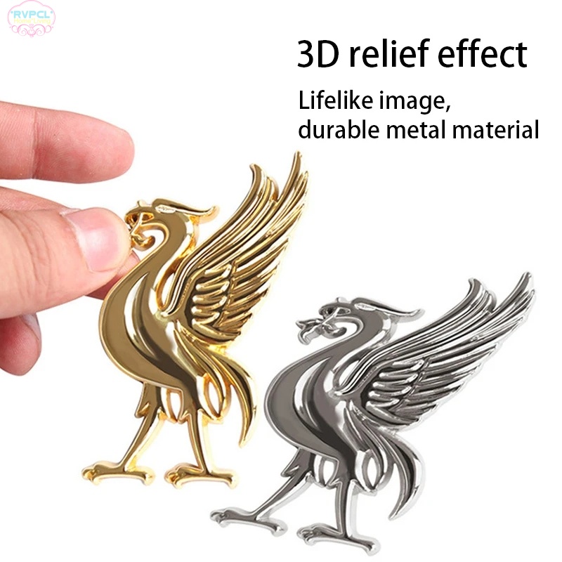 Creative Bird Car Sticker Emblem Liverpool FC League Football Club Team ...