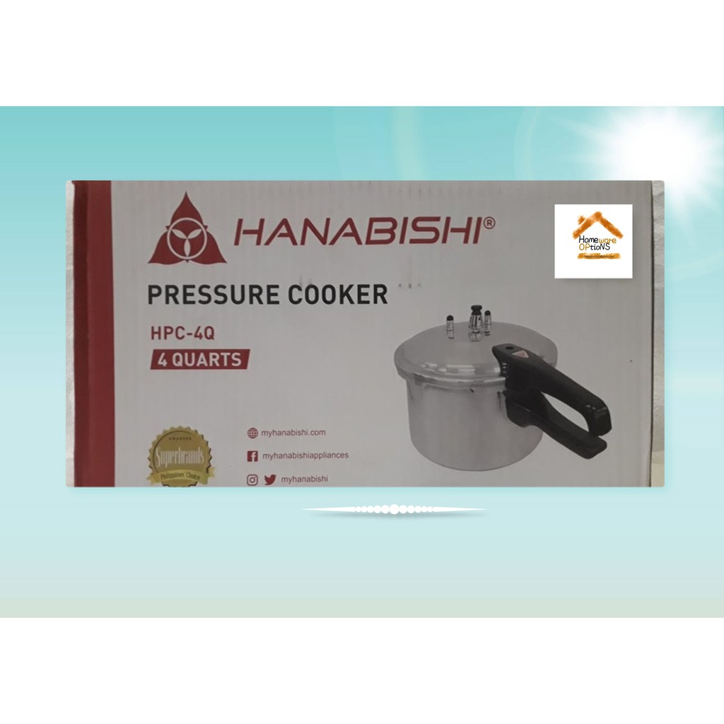 Hanabishi pressure discount cooker hpc 6q