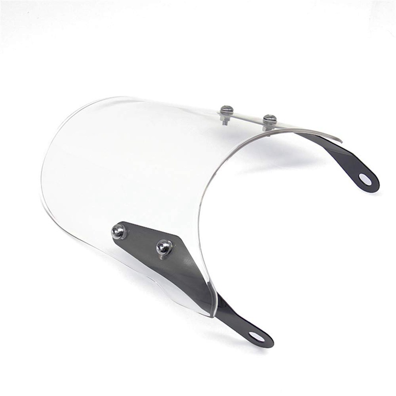 Motorcycle Windshield Windscreen Motorbike Wind Deflector Universal ...