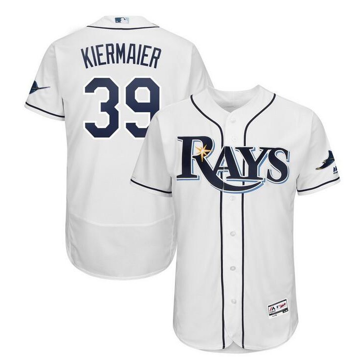 MLB Tampa Bay Rays (Kevin Kiermaier) Men's Replica Baseball Jersey.