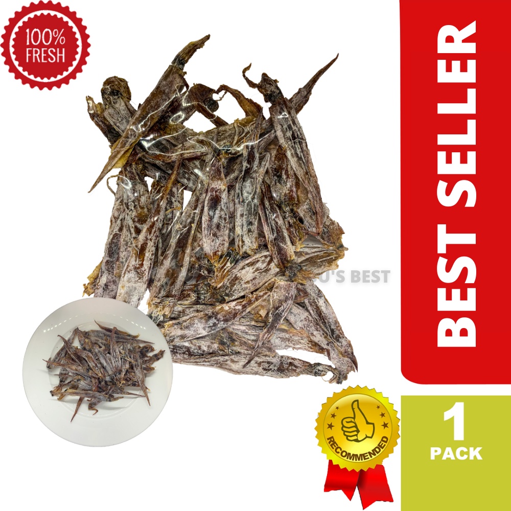 Dried Pusit Ballpen (Bolpen) (Tarorot) 1Pack 100g Cebu's Best Seller groceries all day breakfast