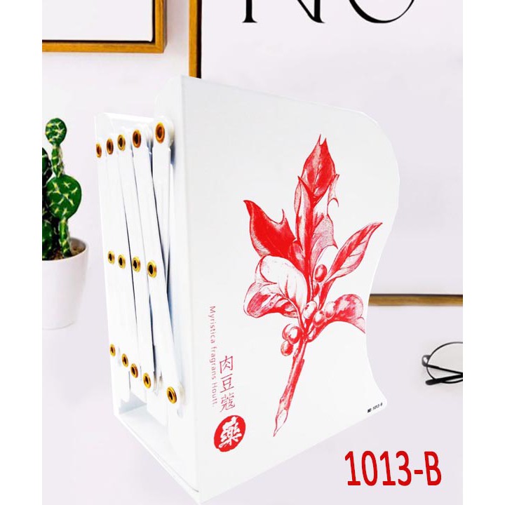 Metal Expandable Colored Book ends Book Stand 7.6 Inches Height ...