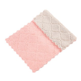 Soft & Absorbent Kitchen Dish Cloths - Reusable, Machine Washable Coral  Fleece Microfiber Towels For Kitchen, Bathroom, Car & Window, For  Hotel/restaurant/commercial - Temu