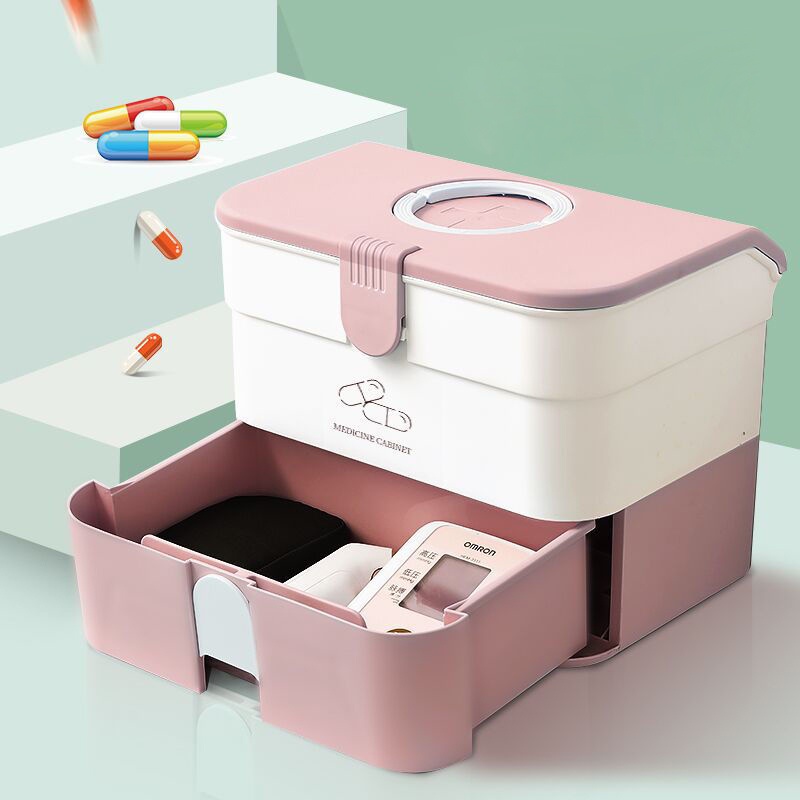 High Quality Multilayer Large Capacity Pill Case Drawer First Aid Kit ...