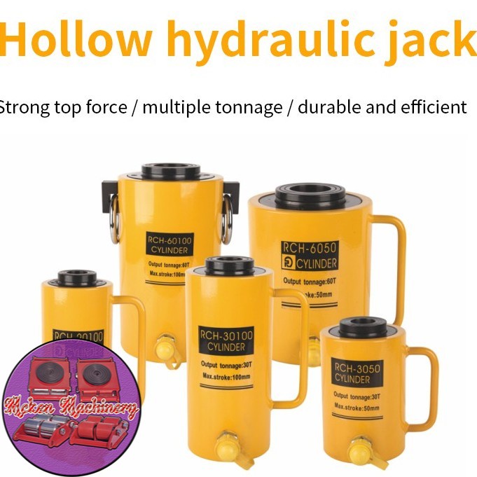 RCH 30T50 30T100 Hollow Split Jack Hydraulic Cylinders Hydraulic Hollow