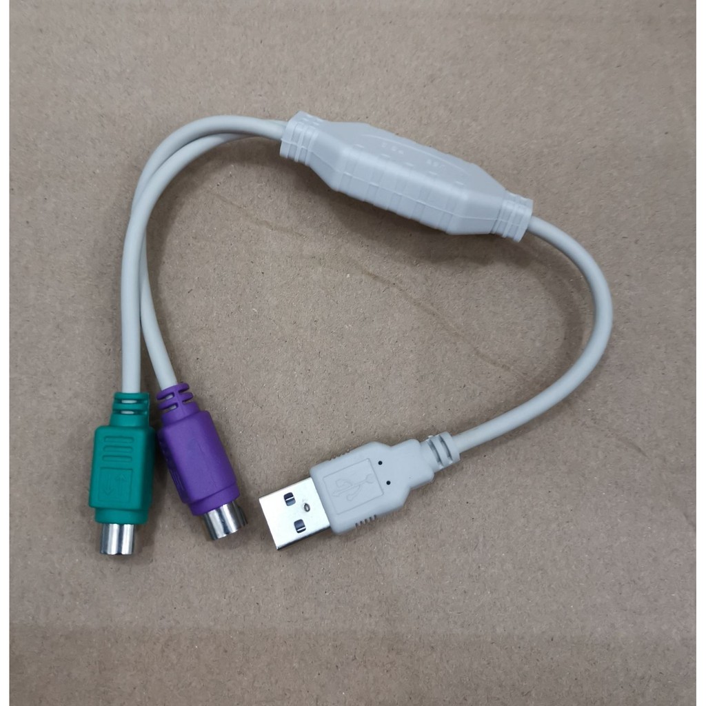 PS/2 female port to USB for ps/2 KB and Mouse | Shopee Philippines
