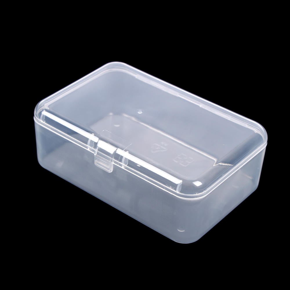 1pcs Transparent Plastic Storage Box Clear Square Multipurpose Display ...