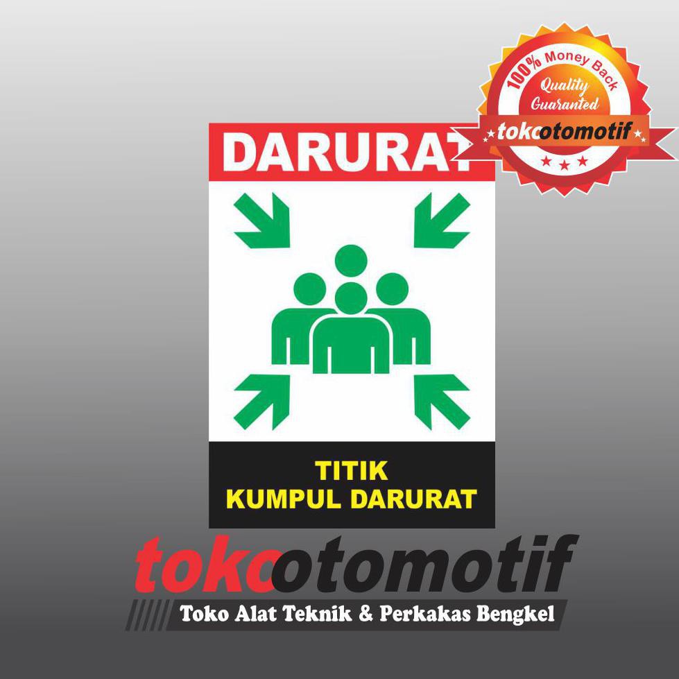 Top Quality K3 Emergency Collect Point Safety Sign Sticker | Shopee ...