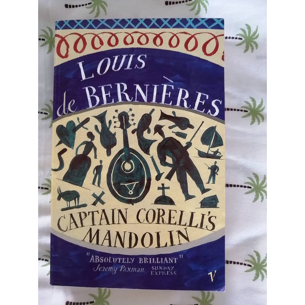 Captain Corelli's Mandolin by Louis de Bernieres (pre loved / paperback ...
