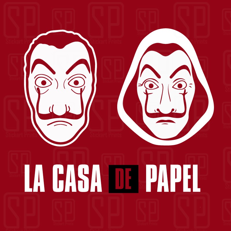 Money Heist - Sticker - La Casa De Papel - Bella Ciao