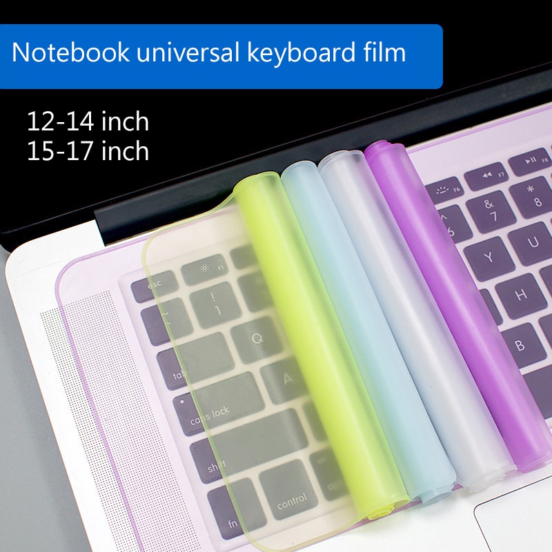Universal Laptop Cover Keyboard Skin Dustproof Waterproof Soft Silicone