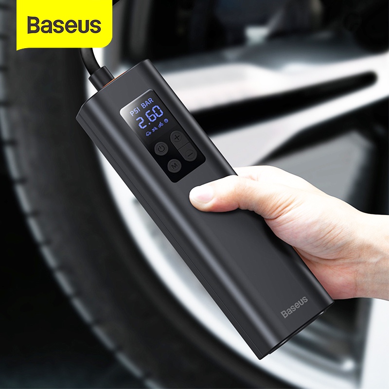 Baseus Super Mini Inflator Pump Car Air Compressor 12V Portable ...