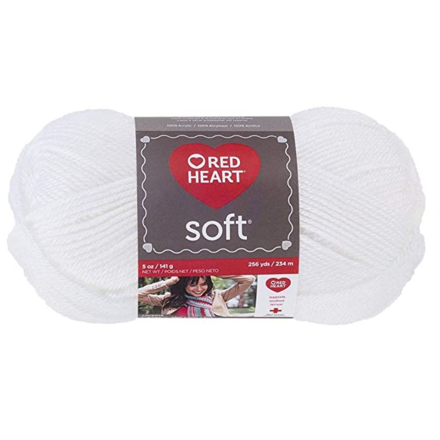 Red Heart Soft Chocolate Yarn - 3 Pack, 100% Acrylic, Worsted Weight (4 Medium), 256 Yards Per Skein