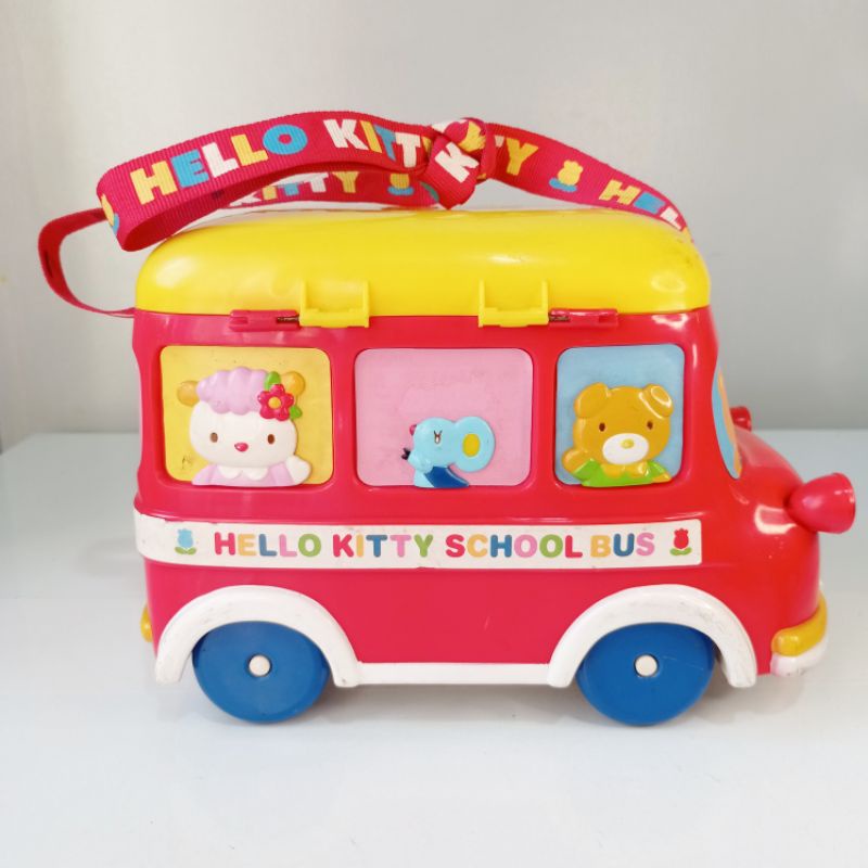 hello kitty and friends lunch box school bus | Shopee Philippines
