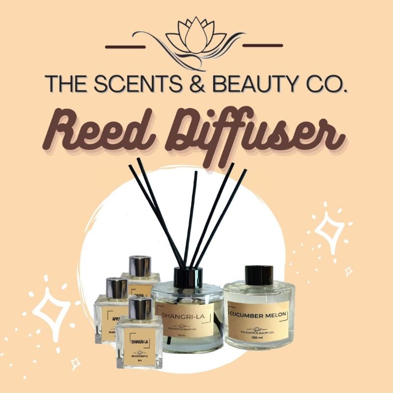 ♈Reed Diffuser (The Scents And Beauty Co) | Shopee Philippines