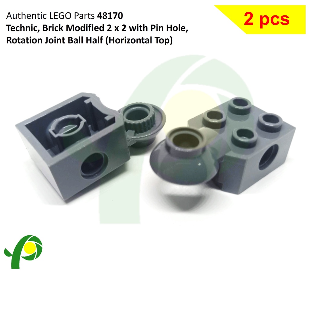 Brick Parts 48170 Technic, Brick Modified 2x2 with Pin Hole and ...