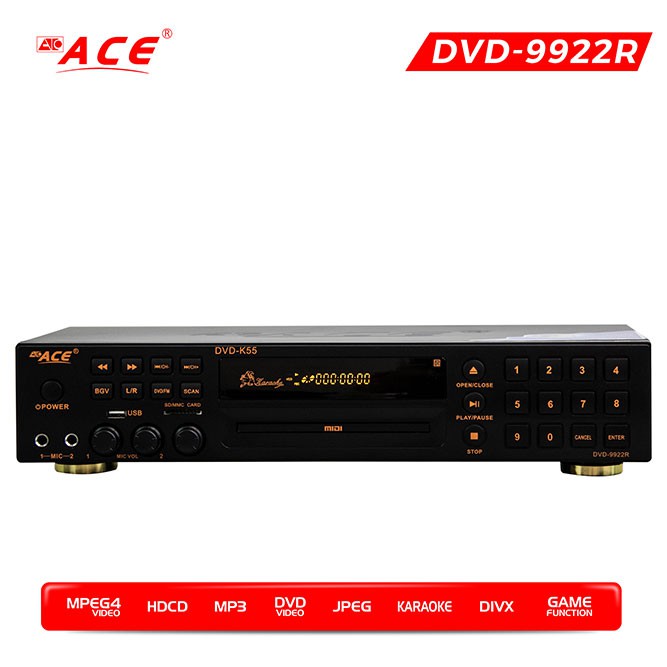 ACE midi9922 Prof Karaoke DVD Player Shopee Philippines