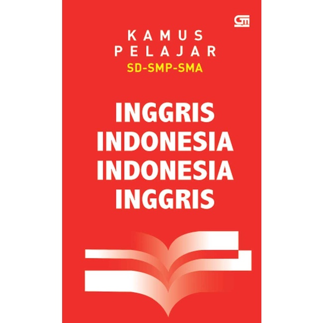 Student Dictionary English Indonesian, Indonesian English Shopee