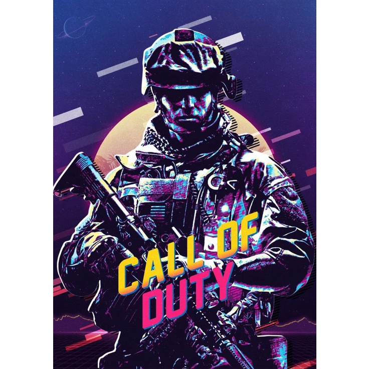 Call of Duty - Mobile Poster : Official Gaming Poster / Stickers ...