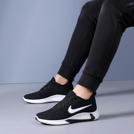 Black nike rubber outlet shoes