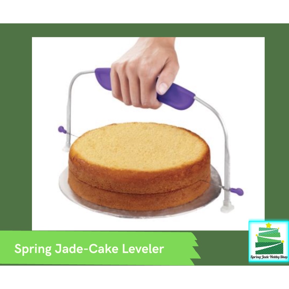 Spring Jade-Adjustable Stainless Steel Wire Bread Cake Dough Slicer ...