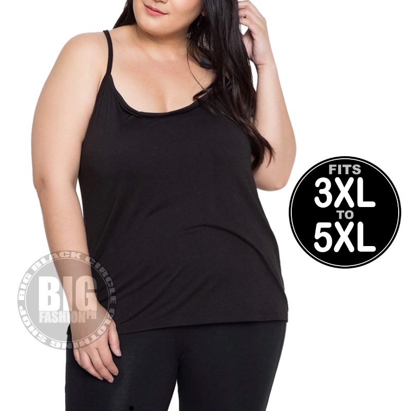 Plus size spaghetti strap on sale tops