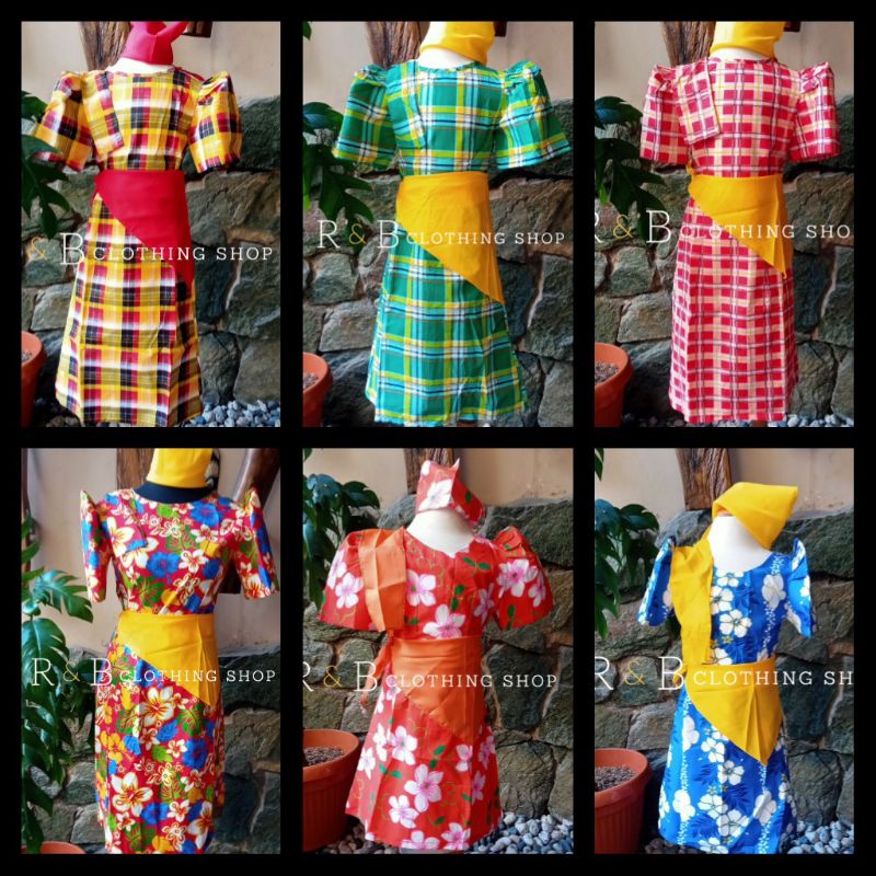 BUWAN NG WIKA BALINTAWAK Filipiniana DRESS for kids and teens Shopee Philippines