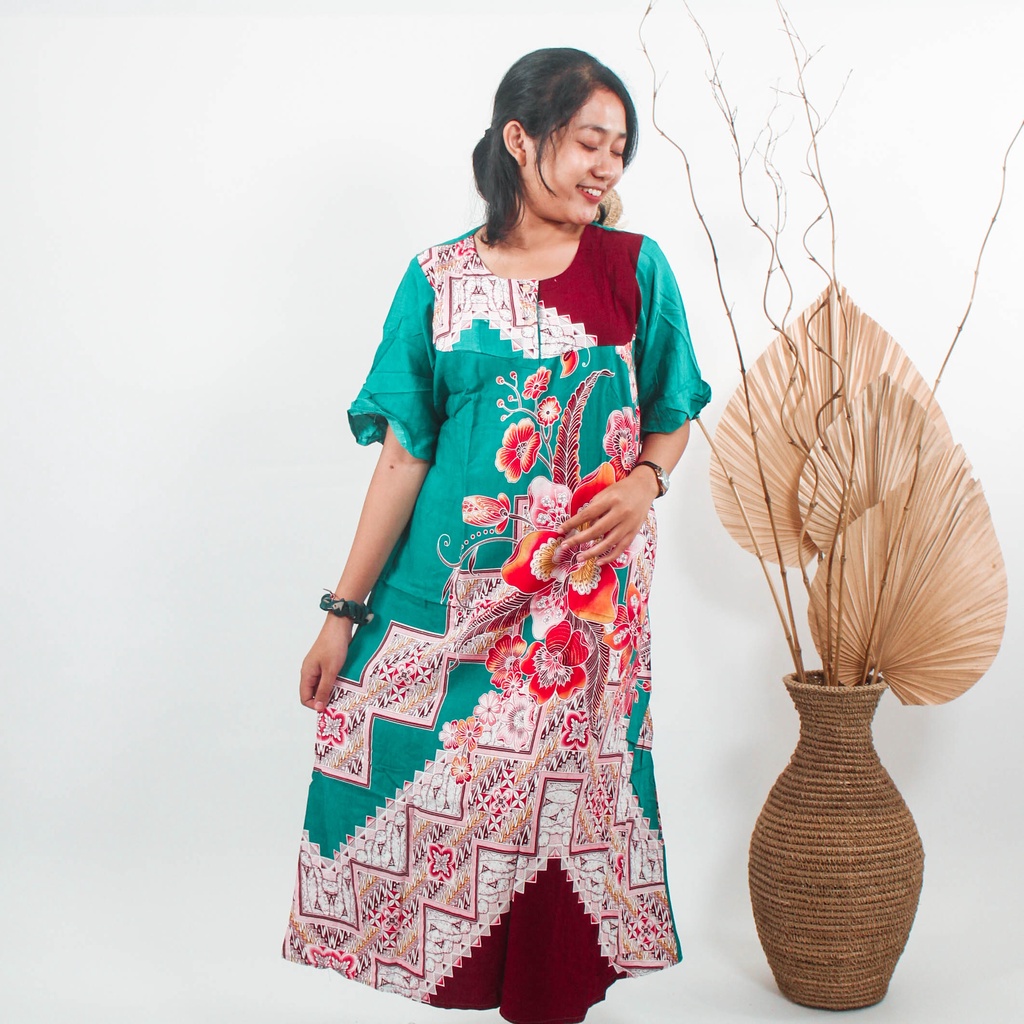 HIJAU Busui Maura Premium Srikandi Green Rayon Premium Long Sleeve ...
