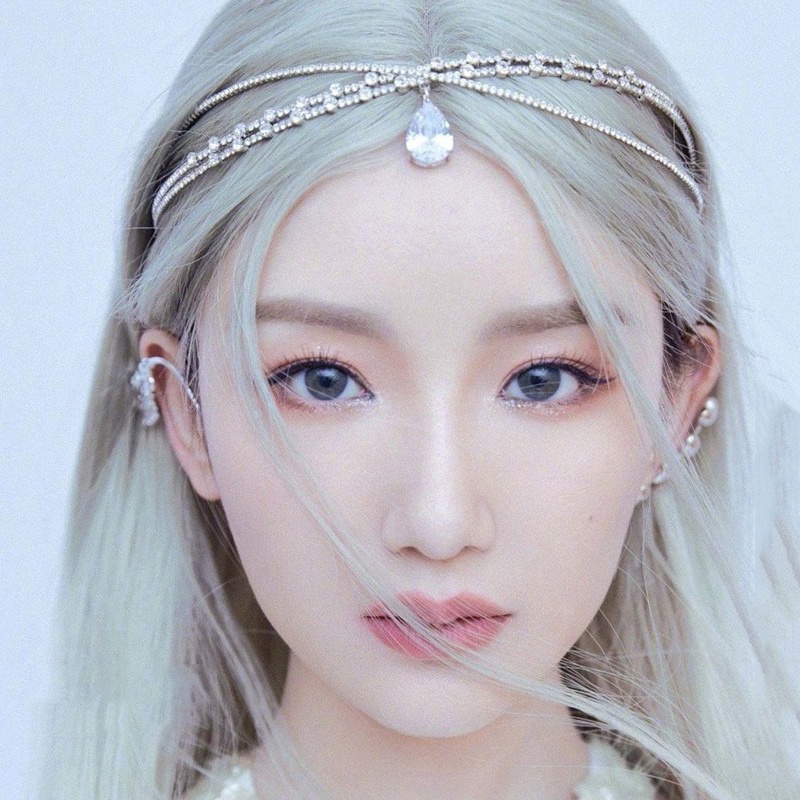 Silver forehead jewelry clearance