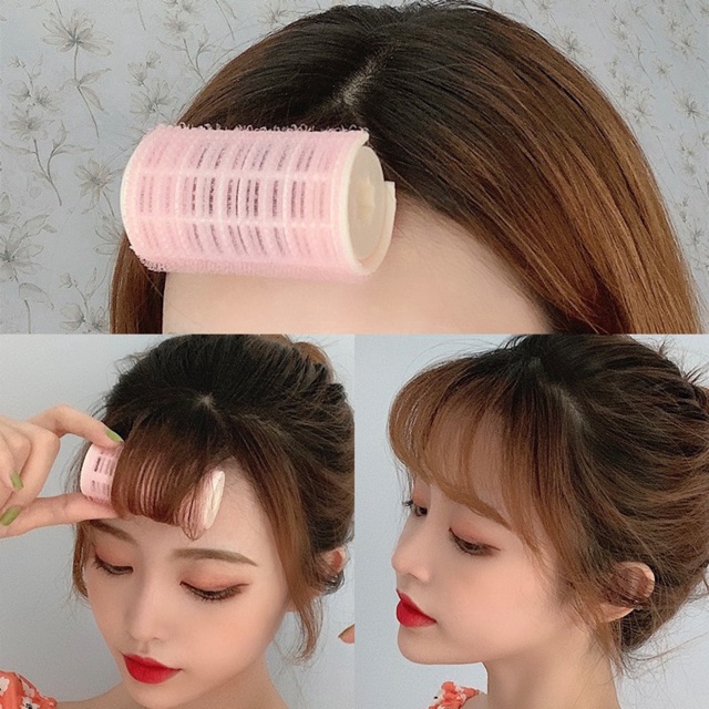 1pcs Women Bangs Hair Styling Tools Curlers Hot Hair Rollers Double S M
