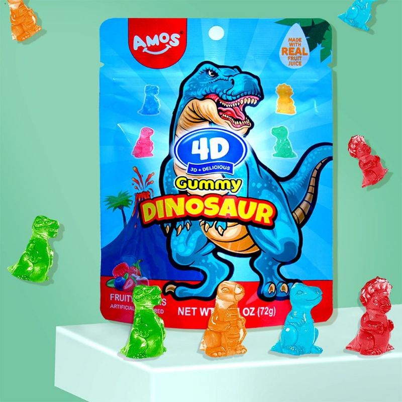 4D Gummi Dinosaur (2packs) | Shopee Philippines