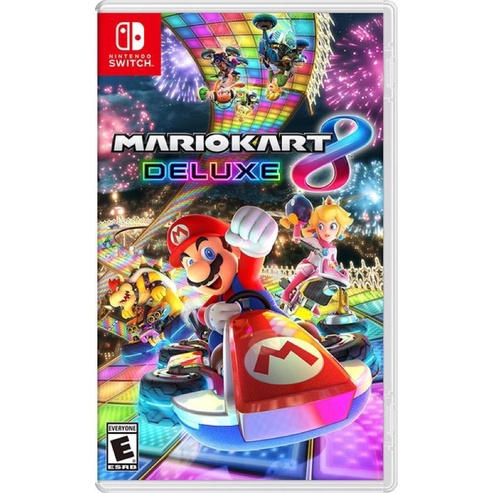 Nintendo switch game disc: mario kart 8 deluxe - new seal | Shopee ...