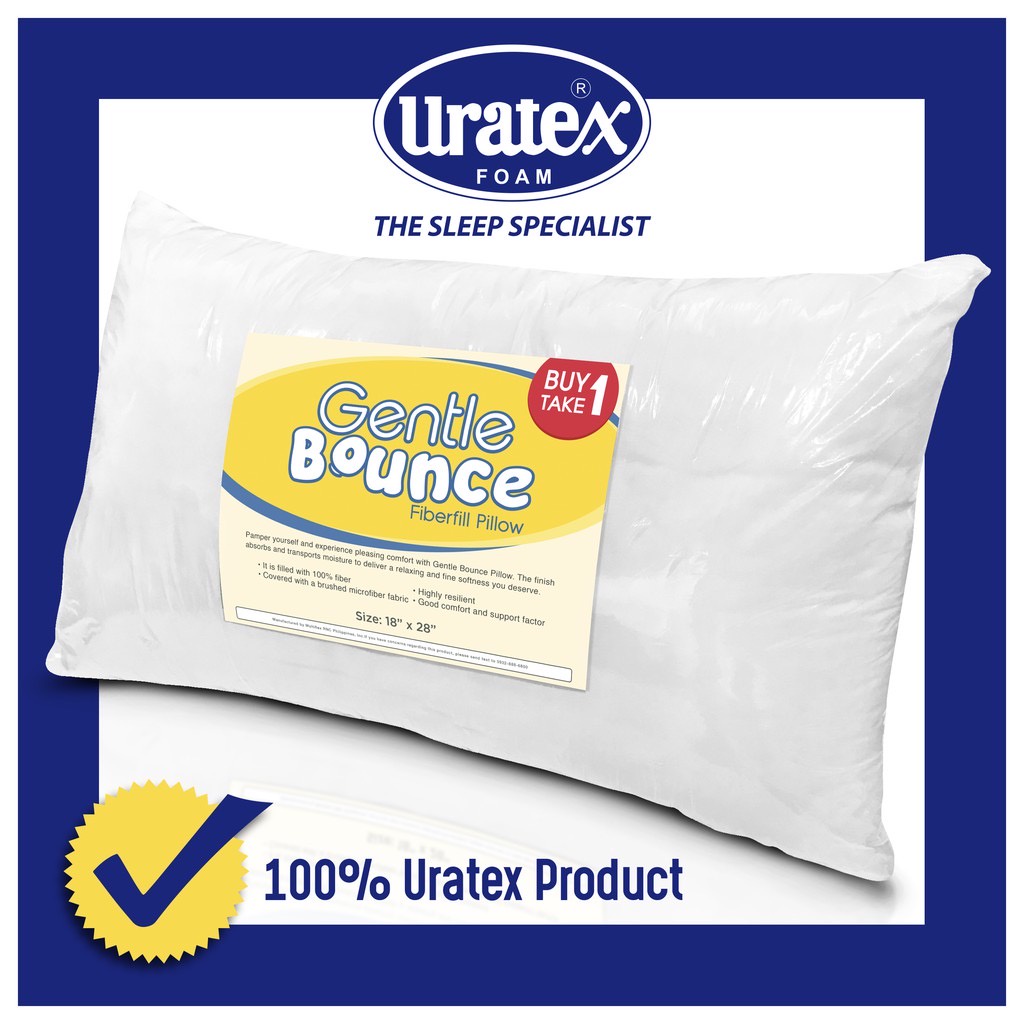 Uratex fiberfill pillow sales