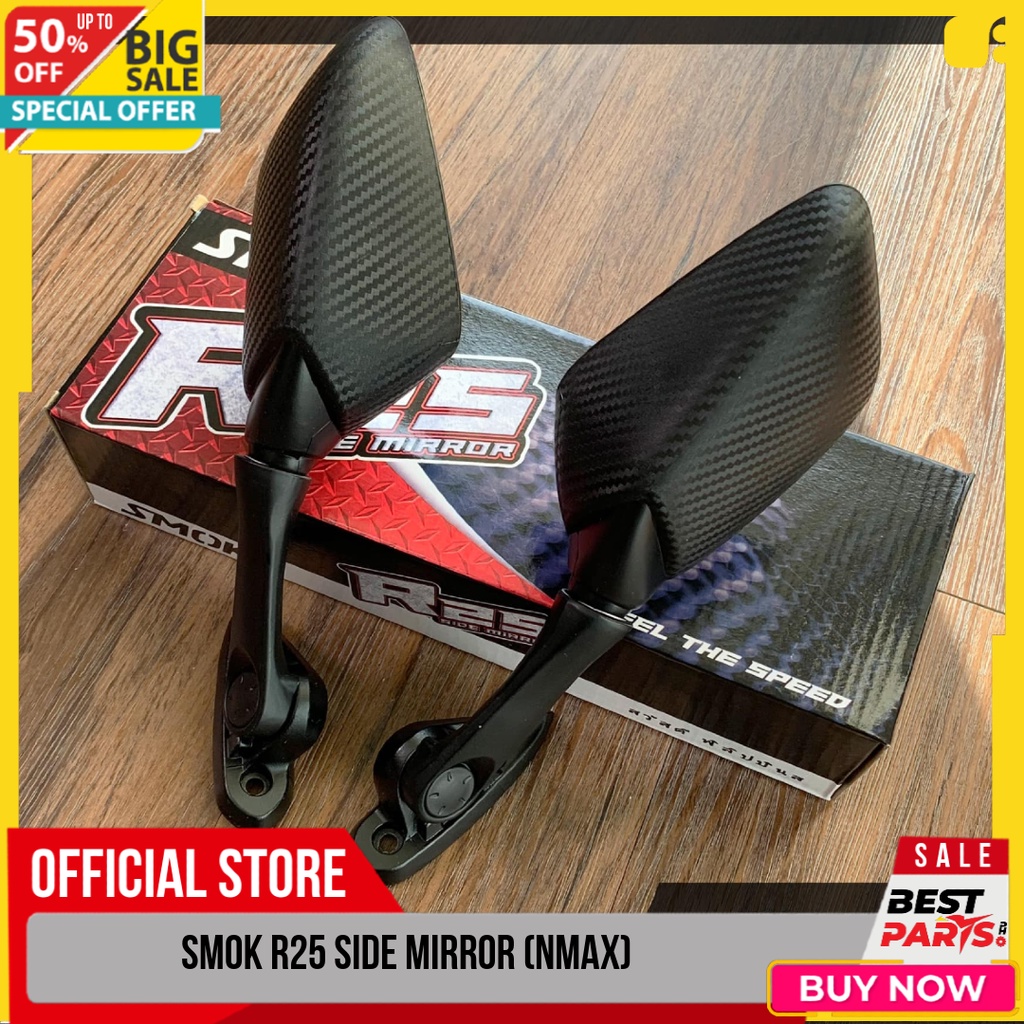 SMOK R25 SIDE MIRROR for Yamaha NMAX | Shopee Philippines