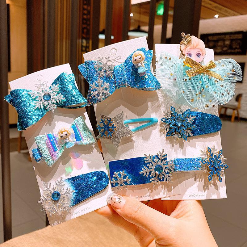 Children's Hairpin Frozen Girls Hair Accessories Princess Elsa