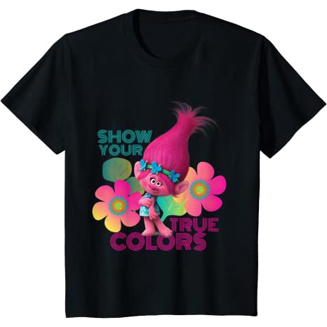 Dreamworks Trolls Show Your True Colors T-Shirt | Shopee Philippines