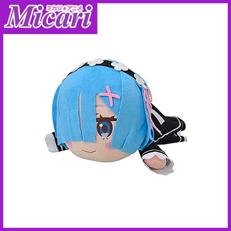 Micari Re Zero Emilia Rem Ram Nesoberi Anime Plush Shopee Philippines