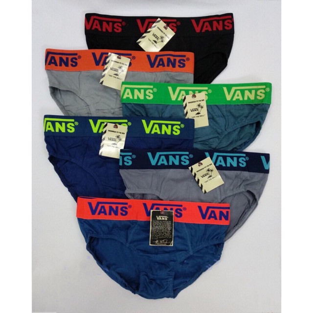 Vans brief 6pcs 12pcs Shopee Philippines