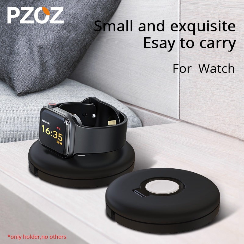PZOZ For Apple Watch 7 6 5 4 se Charger Holder For iWatch 3 2 1 Series ...