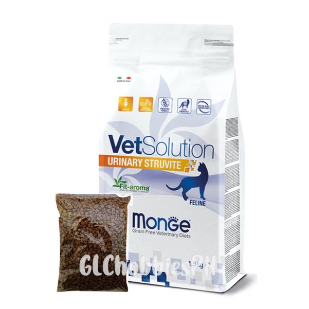 MONGE VET SOLUTION dry cat food kibble catfood S/O Urinary Struvite ...