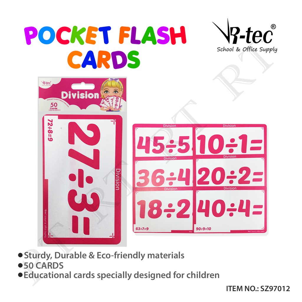RTEC Pocket flash cards Family Preschool Education learn English and ...