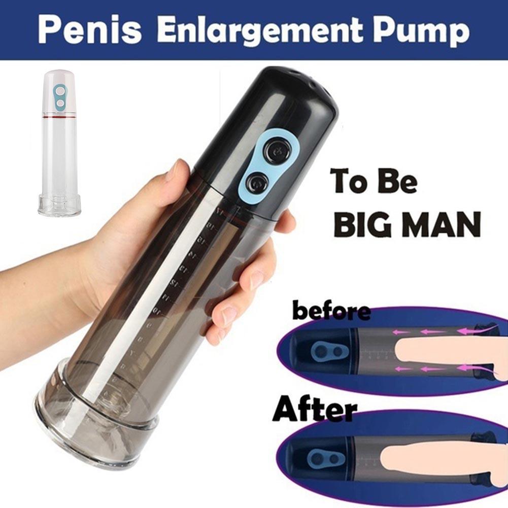Sex Toys Male Electric Penis Enlarger Enhancer Vacuum Pump Erection Training Sex Toy Electric