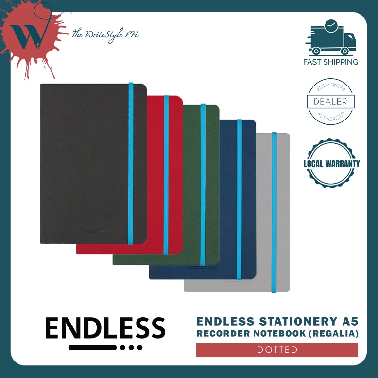 Endless Stationery Recorder Notebook [A5] Regalia Paper | Shopee ...